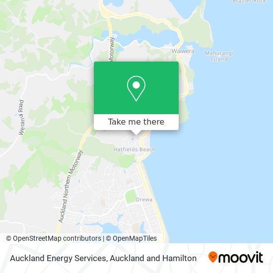 Auckland Energy Services map