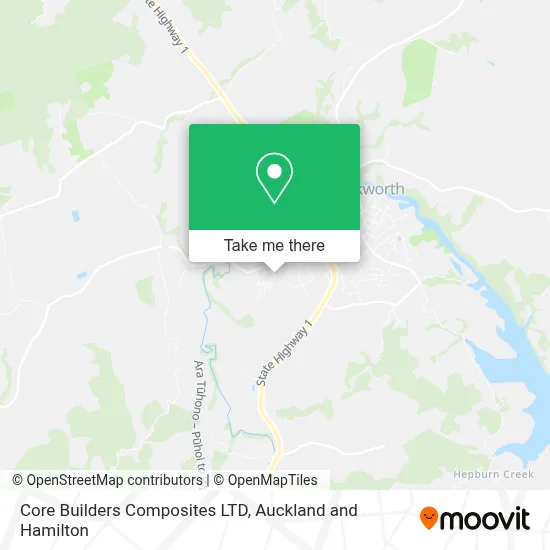 Core Builders Composites LTD map