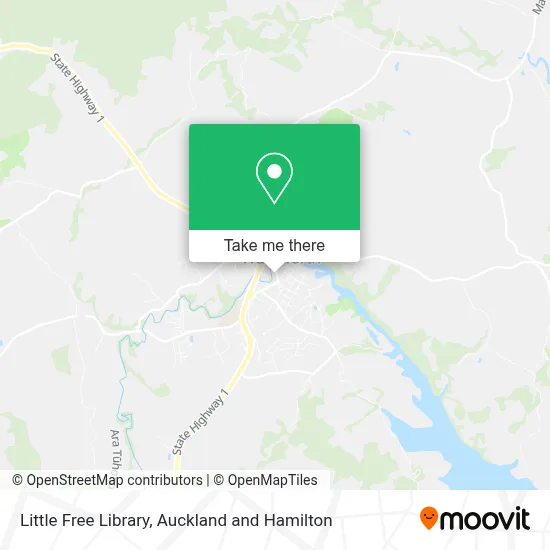 Little Free Library map