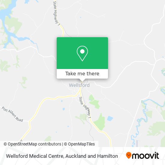 Wellsford Medical Centre map