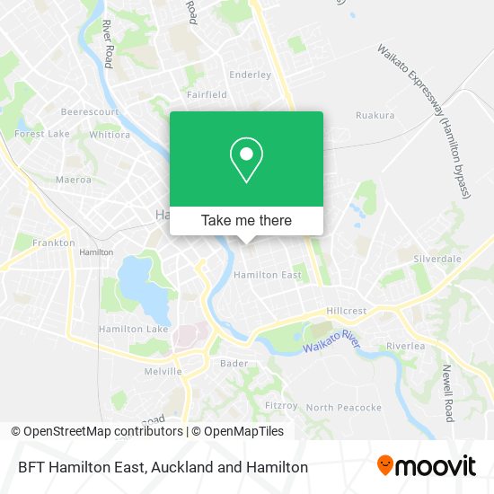 BFT Hamilton East map