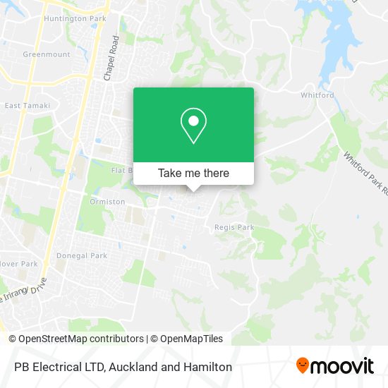 PB Electrical LTD map