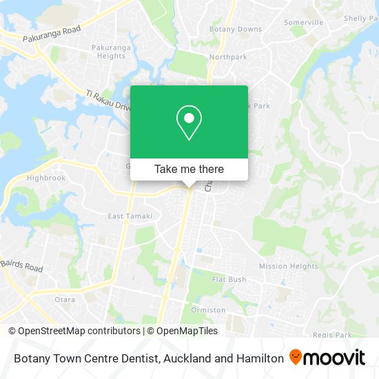 Botany Town Centre Dentist地图