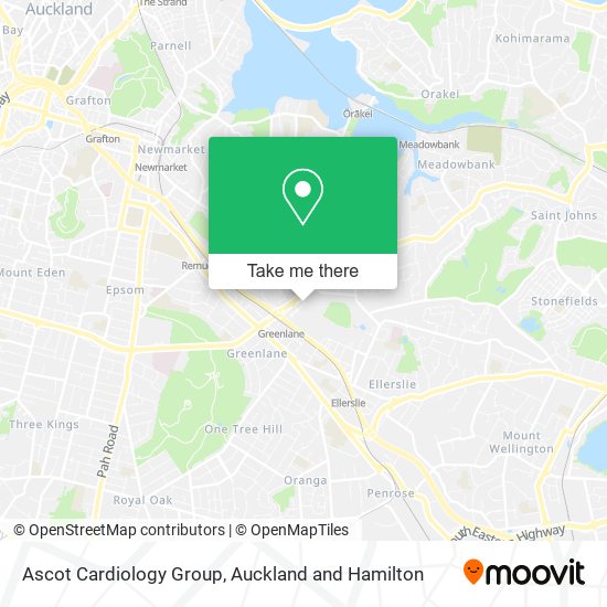 Ascot Cardiology Group map