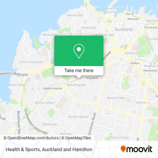 Health & Sports map