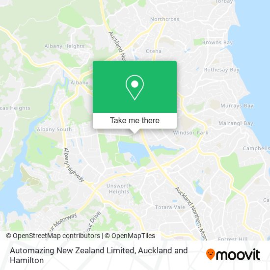 Automazing New Zealand Limited map