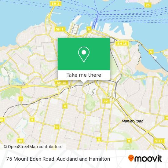 75 Mount Eden Road地图