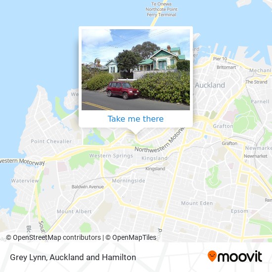 Grey Lynn map