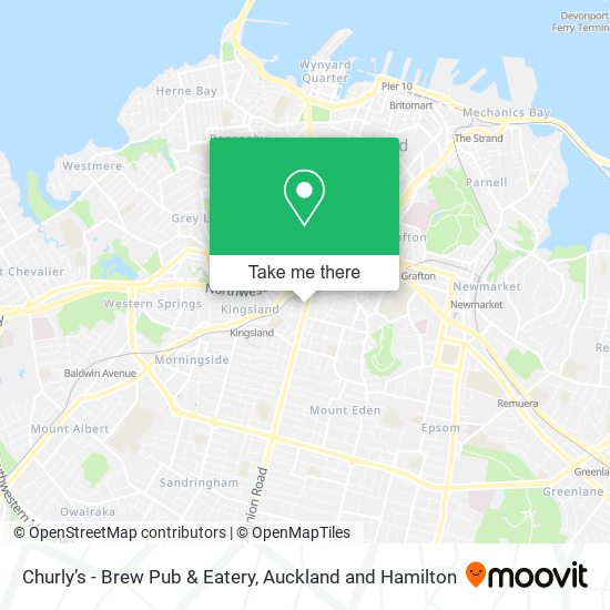 Churly’s - Brew Pub & Eatery map