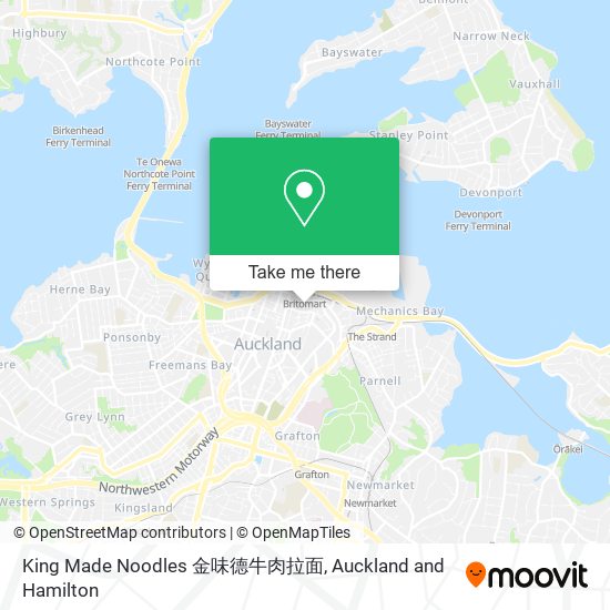 King Made Noodles 金味德牛肉拉面 map