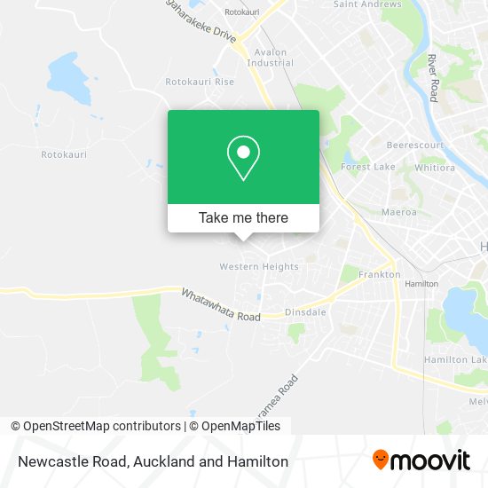 Newcastle Road地图