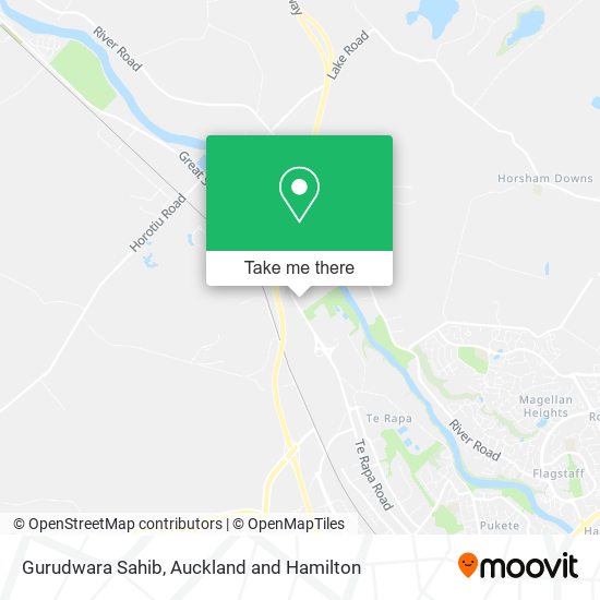 Gurudwara Sahib map