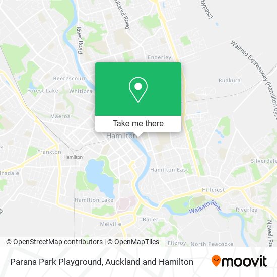 Parana Park Playground map