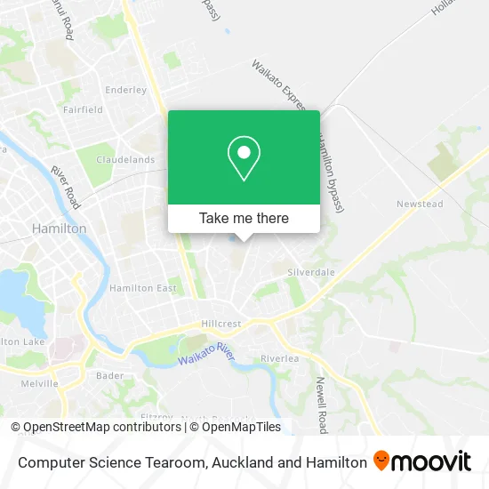 Computer Science Tearoom map