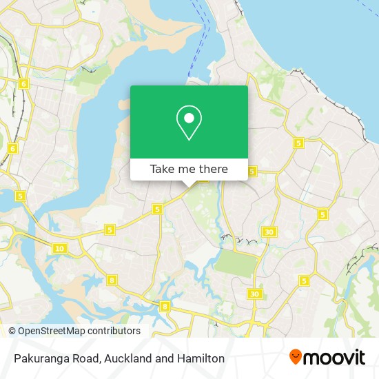 Pakuranga Road地图