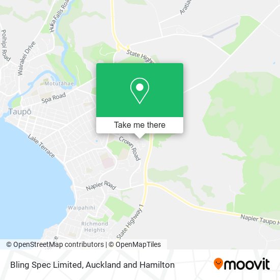 Bling Spec Limited map