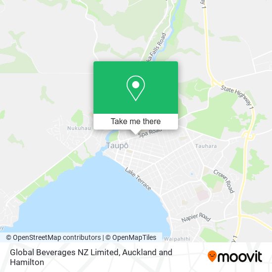 Global Beverages NZ Limited map