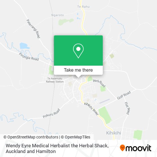 Wendy Eyre Medical Herbalist the Herbal Shack map