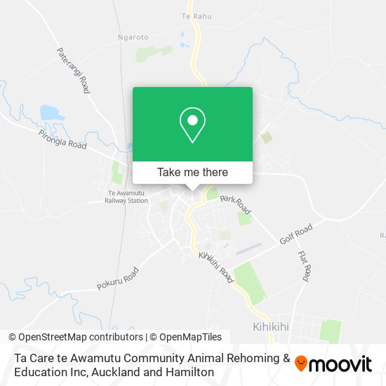 Ta Care te Awamutu Community Animal Rehoming & Education Inc map