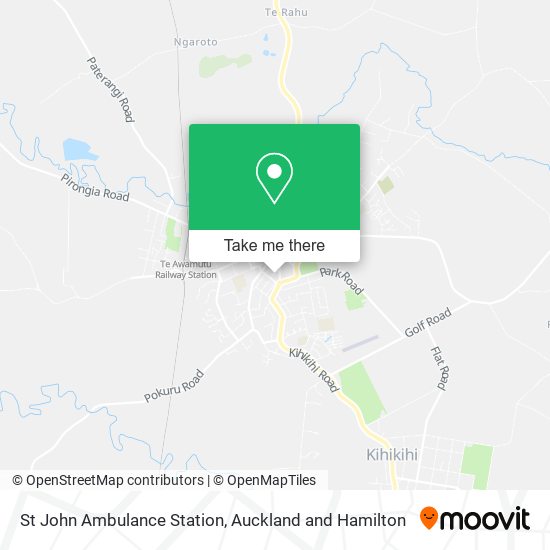 St John Ambulance Station map