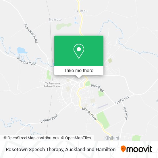 Rosetown Speech Therapy map