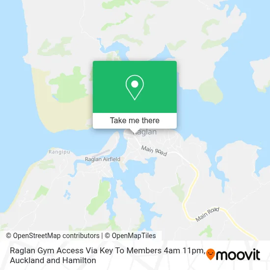 Raglan Gym Access Via Key To Members 4am 11pm map