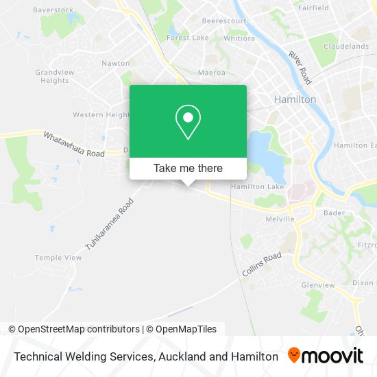 Technical Welding Services map