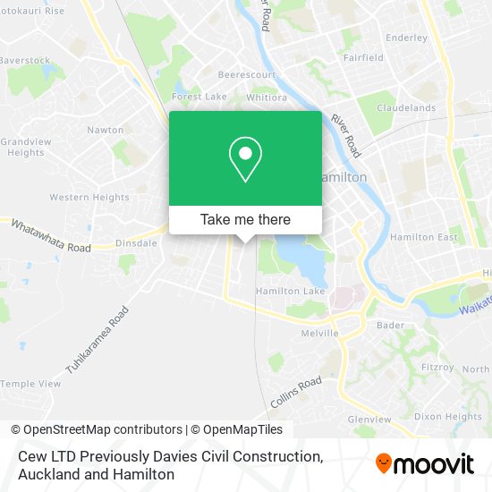 Cew LTD Previously Davies Civil Construction map