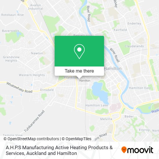 A.H.P.S Manufacturing Active Heating Products & Services map