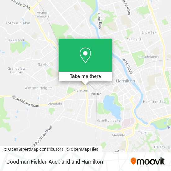 Goodman Fielder map