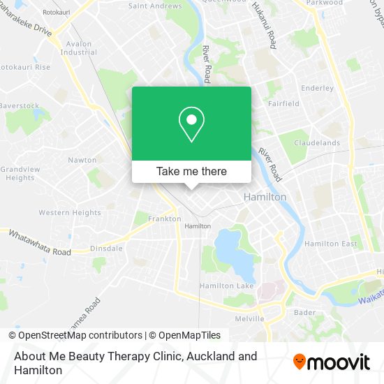 About Me Beauty Therapy Clinic map