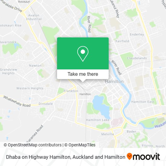 Dhaba on Highway Hamilton map