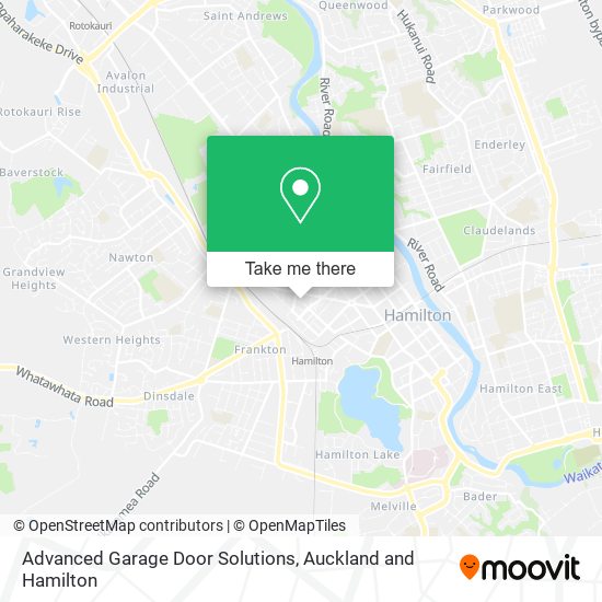 Advanced Garage Door Solutions map