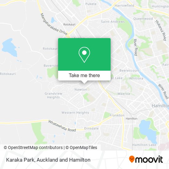 Karaka Park map