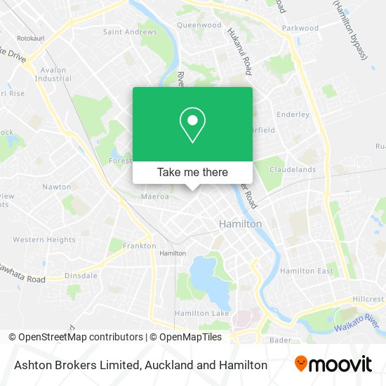 Ashton Brokers Limited map