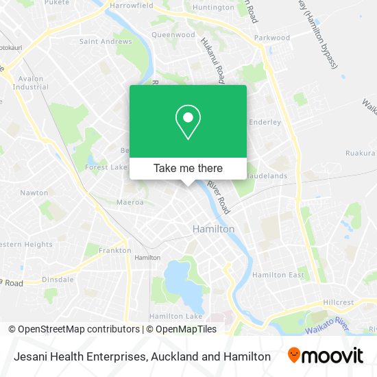 Jesani Health Enterprises map