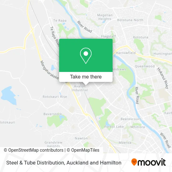 Steel & Tube Distribution map