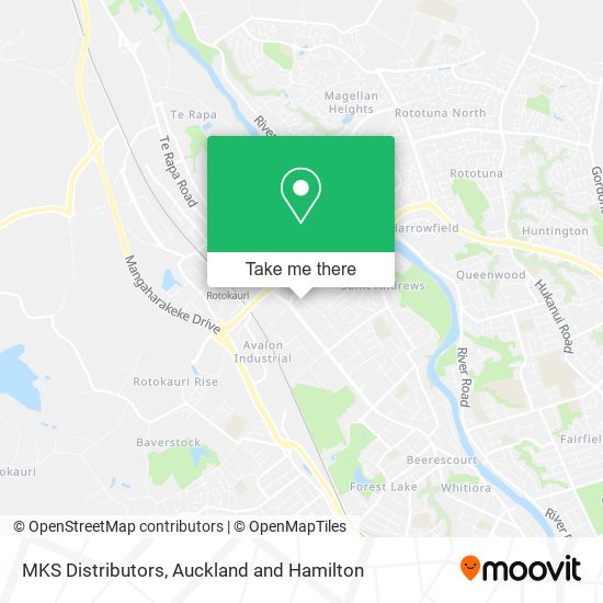 MKS Distributors map