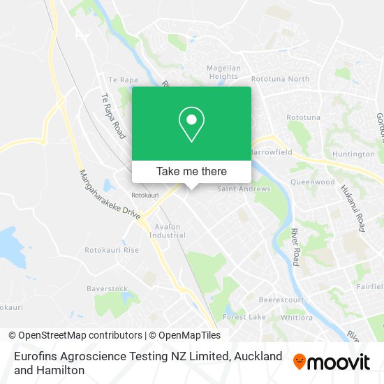 Eurofins Agroscience Testing NZ Limited地图