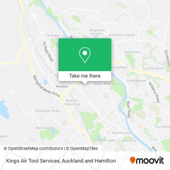 Kings Air Tool Services map