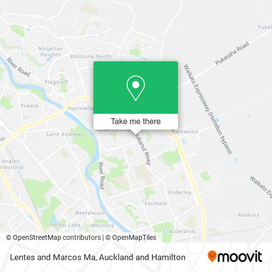 Lentes and Marcos Ma map
