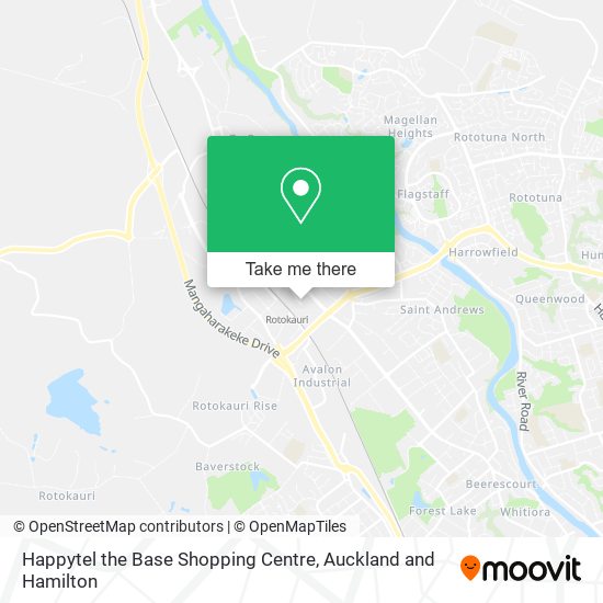 Happytel the Base Shopping Centre map