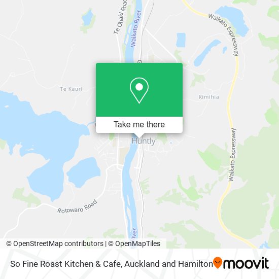 So Fine Roast Kitchen & Cafe map