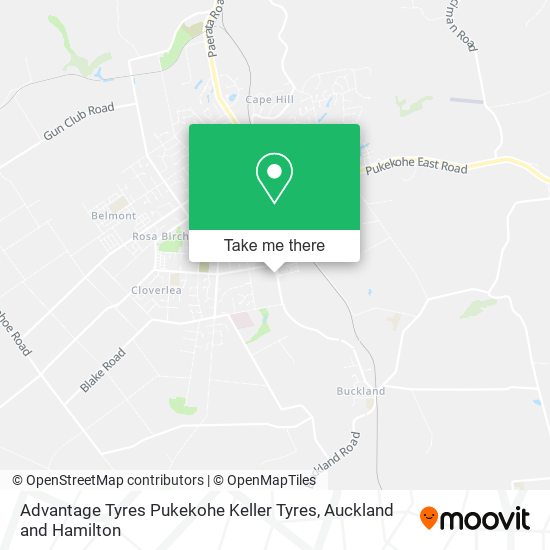 Advantage Tyres Pukekohe Keller Tyres地图