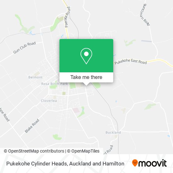 Pukekohe Cylinder Heads map