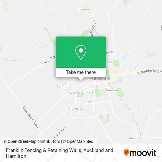 Franklin Fencing & Retaining Walls地图