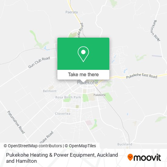 Pukekohe Heating & Power Equipment map