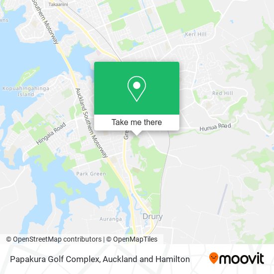 Papakura Golf Complex地图