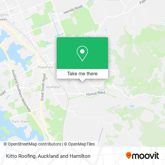 Kitto Roofing map