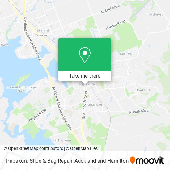 Papakura Shoe & Bag Repair地图